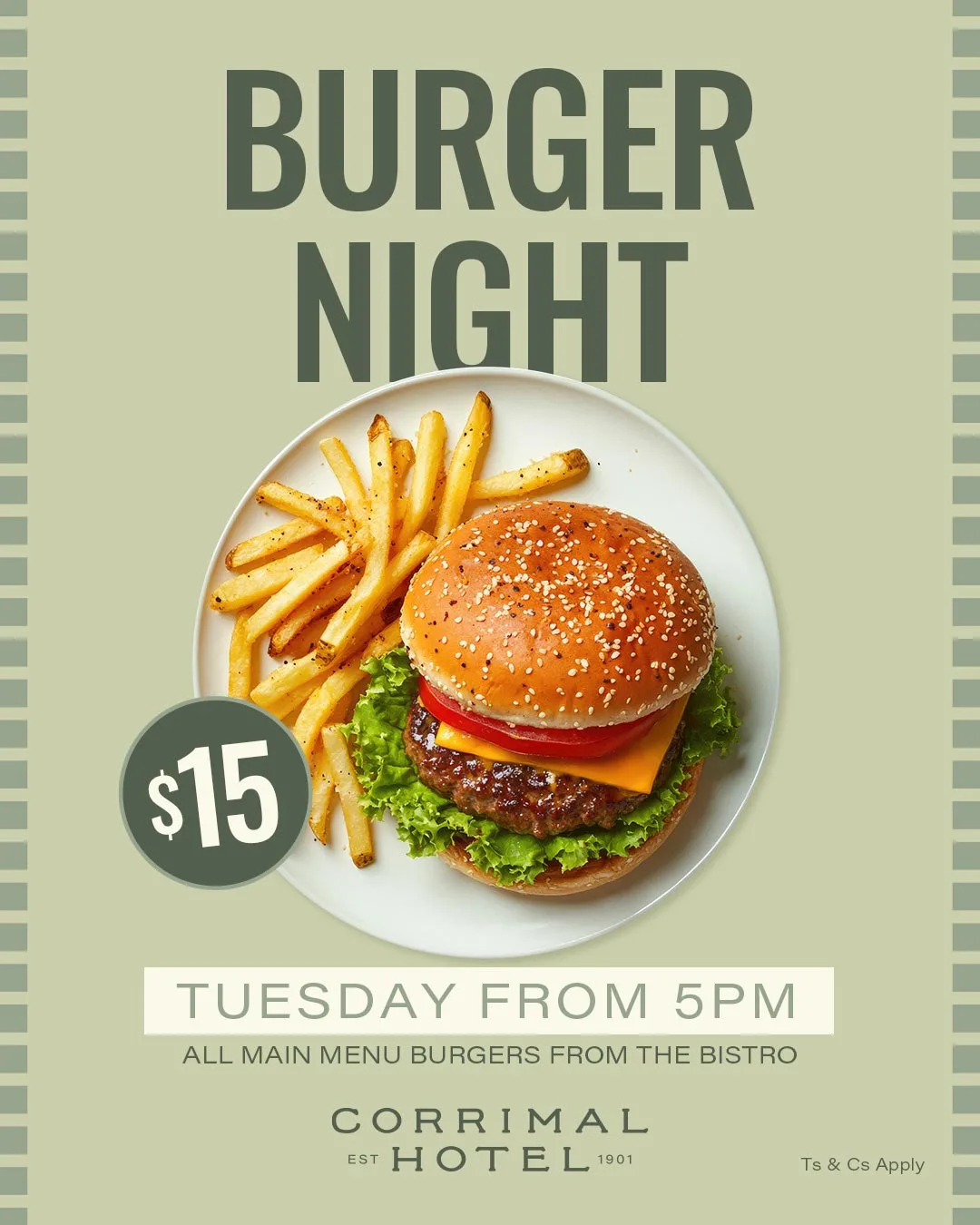 Corrimal-Hotel-Tues-Burger